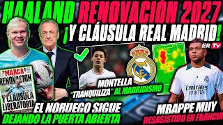 🚨 HAALAND MANTIENE la CLÁUSULA LIBERATORIA que le PERMITIRÍA IR AL REAL MADRID en el FUTURO [upl. by Husain]