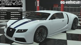 GTA 5  OG Vehicle Customization  Truffade Adder Bugatti Veyron [upl. by Nivonod]