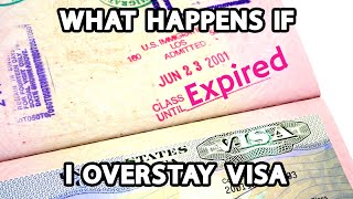 What Happens if I Overstay My Visa [upl. by Tanah]