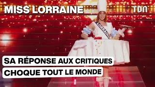 Miss France 2024  Miss Lorraine moquée sa réponse aux critiques choque tout le mondequot [upl. by Tnaryb]