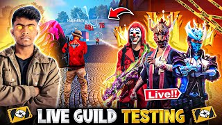 Live Guild Test 1 VS 4 PcMobile Guild Recruitment  Dum H Tho Aja   Garena Free Fire shorts [upl. by Wallach897]