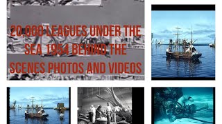 20000 leagues under the sea 1954 behind the scenes photos and videos [upl. by Atilrac]