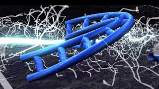 DNA gel electrophoresis 3D animation [upl. by Nyrahtak89]