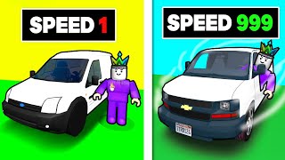 I UPGRADED My Delivery Van To MAX On Roblox Delivery Simulator X [upl. by Leahcimnoj661]