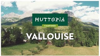 Camping Huttopia Vallouise  Visite virtuelle dans les HautesAlpes [upl. by Houghton678]