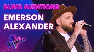 Emerson Alexander Sings Head And Heart The Blind Auditions  The Voice Australia [upl. by Aibara]