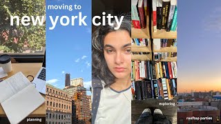 i moved to new york city  getting settled nyu orientation new friends 🌇✨ [upl. by Gibbons]