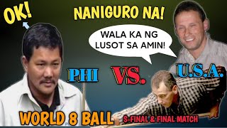 EFREN BATA REYES 2 PAMBATO NG AMERIKA quotGINIBAquot NI EFREN BATA💪 W8BC SFinal amp Final HIGHLIGHTS SHOTS [upl. by Tiffy]