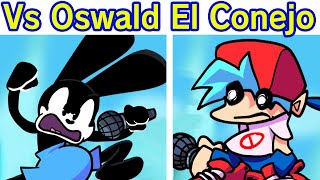 Friday Night Funkin VS Oswald Halloween Update  Last Straw Song FNF ModHard Mickey Mouse Bro [upl. by Amye734]