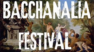 BACCHANALIA FESTIVAL ancientrome bacchanal [upl. by Notanhoj]