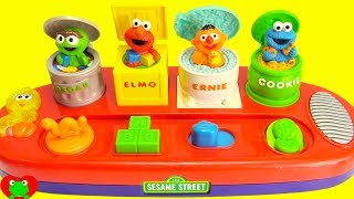 Kids Toy Videos Sesame Street Pop Up Surprises [upl. by Routh]