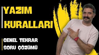 Yazım Kuralları  Sorularla Genel Tekrar  Rüştü Hoca [upl. by Euqinamod]