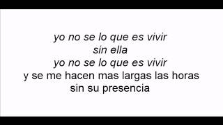 Vivir sin ella gilberto santa rosa con letra [upl. by Yeoj]