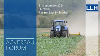 Ackerbau Forum Rat zur Saat im Herbst [upl. by Ehtyaf]