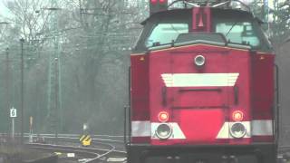 2 BR 143 der RBH und DR V100 der em Uwe Adam Lok [upl. by Otsirc389]