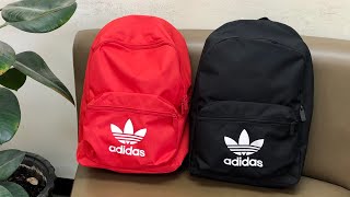 Adidas Originals Adicolor Classic Backpacks  unpackingunboxing  Azo Edition [upl. by Horner]