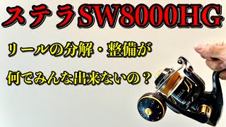 ステラSW8000HGのメンテナンス [upl. by Kei]