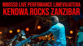 Mbosso live perfomance Limevujatena Kendwa Rocks  Zanzibar [upl. by Adihsaar560]