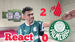 PALMEIRAS FOI UMILHADO EM CASA PELO ATHLETICO PR [upl. by Naux]