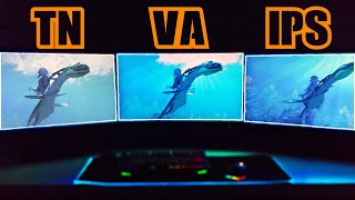 NO COMPRES un MONITOR Sin ver ESTO⚡IPS vs VA vs TN⚡ [upl. by Suivatco534]