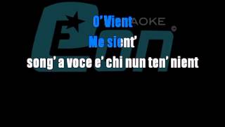 Clementino O vient cori Eon karaoke demo [upl. by Llerrehs174]