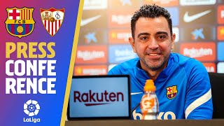 🔴 LIVESTREAM XAVI PRESS CONFERENCE BARÇA  SEVILLA [upl. by Hadihsar602]