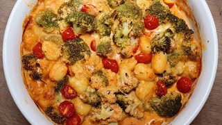 Cremiger GnocchiBrokkoli Auflauf  One Pot Gnocchi Rezept [upl. by Yaral]