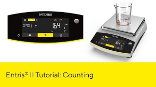 Entris ® II Essential Line Lab Balance Counting [upl. by Toile]