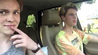 sometimes you just gotta steal a car  Jace Norman Vlog [upl. by Seligmann793]