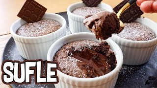 10 Dakika da Evde Sufle Nasıl Yapılır En Pratik Çikolatalı Sufle Tarifi  Chocolate Souffle [upl. by Leiva]