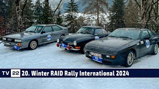 MOTOR TV22 Die 20 JubiläumsWinterRAID Rallye zu Besuch in Tirol [upl. by Ney]