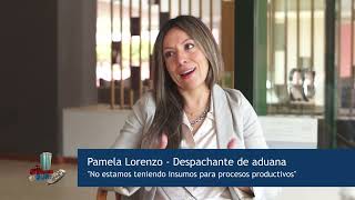 Pamela Lorenzo despachante de aduana sobre los inconvenientes en Comex en Argentina [upl. by Htrahddis]