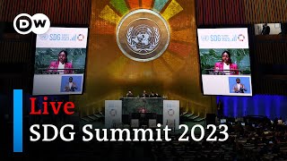 UN Sustainable Development Goals Summit  DW News [upl. by Mannos]