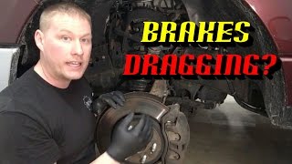 Ford Quick Tips 73 Quickly Diagnose a Sticking Brake Caliper w One Simple Test [upl. by Sharity]