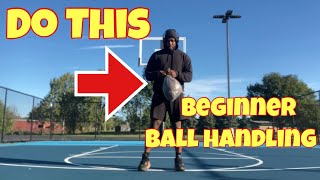 TOP BALL HANDLING DRILLS for BEGINNERS Do these daily for better HANDLES [upl. by Burns]