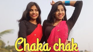 Chaka chak  Dance cover By Doyel and Payel  dance bongposto chakachaksong saraalikhan [upl. by Hillinck944]