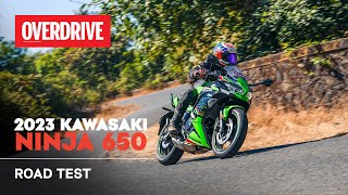 2023 Kawasaki Ninja 650 road test review  is the package complete  OVERDRIVE [upl. by Thorvald]