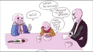 Undertale  Baby Bones Papyrus and Puns  Comic Dub by melissaduck [upl. by Halas]