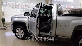 El Blindaje más Alto GMC Sierra Blindajes Yasser Armor [upl. by Itsa939]