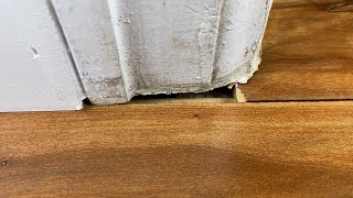 How to Fill Gaps in Laminate Vinyl or Wood Floor [upl. by Knoll]