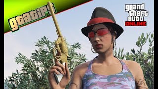 ✔️ GTA Tips Presents How to get the Golden Double Action Revolver Creepy go Treasure Hunting [upl. by Anila]