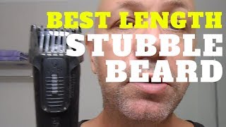 Best Length For Perfect Stubble Beard Beard Tips [upl. by Bayless]