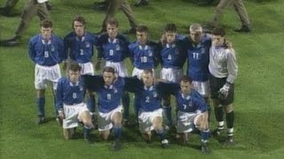 9 ottobre 1996  ItaliaGeorgia 10 Qualificazioni Mondiali  Almanacchi Azzurri [upl. by Averi]