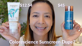 Colorescience FlexMatte Sunscreen Dupe  Tiana Le [upl. by Niad216]