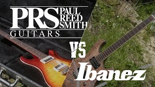 Prs vs Ibanez  an honest comparison [upl. by Sesylu944]