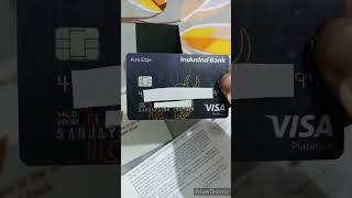 IndusInd Bank Platinum Aura Edge Credit Card Upgrade  Credit Card Review  Life Time Free Card [upl. by Nylatsyrk303]