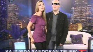 Rada Manojlovic i Sasa Matic  Mesaj mala  Peja Show  TV DM Sat 15032011 [upl. by Ainalem]