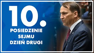 EXPOSÉ MINISTRA SPRAW ZAGRANICZNYCH Radosława Sikorskiego  10 posiedzenie Sejmu  dzień drugi [upl. by Rannug]