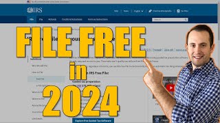 How to File Taxes for Free 2024  IRS Free File [upl. by Mel]