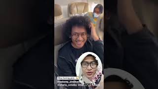 Anji kaget bisa satu pesawat bareng Andika Kangen Band musisi2 beken lainnya [upl. by Granniah]